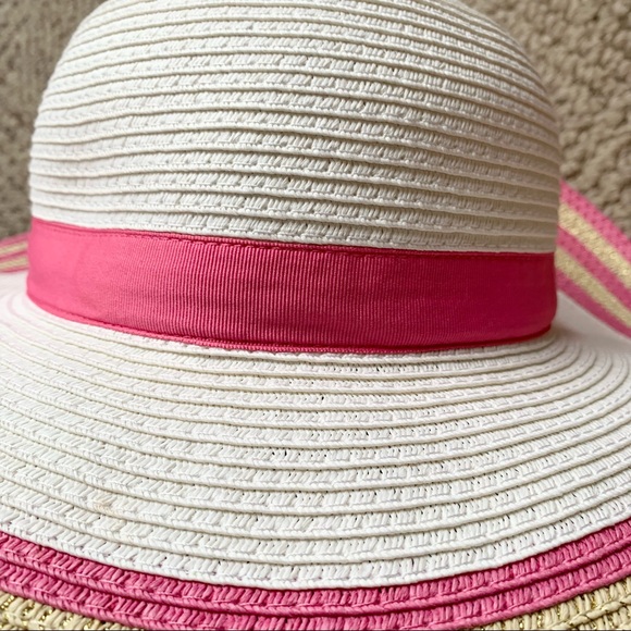 Gymboree Kid Girl Large Brim Straw Hat 🌸 Size Large (8 years and up) - Picture 4 of 10